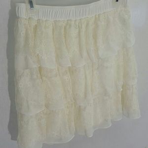 B2G1 Forever 21 Lacy Layered Skirt